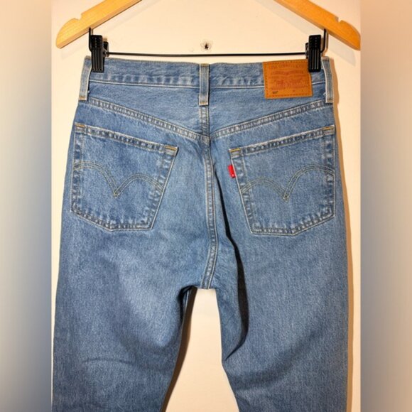 LEVIS 501 ORIGINAL FIT JEANS SIZE 26 - Picture 10 of 13